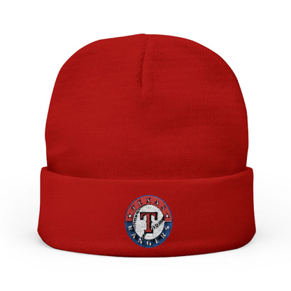 Embroidered Texas Rangers Knit Beanie