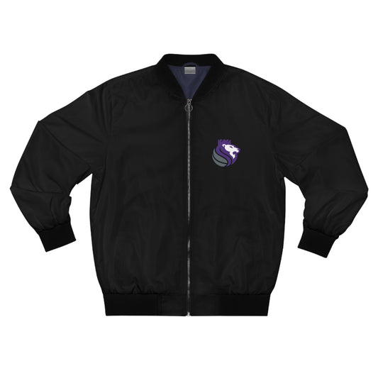 Sacramento Kings Lion Logo Men's Bomber Jacket