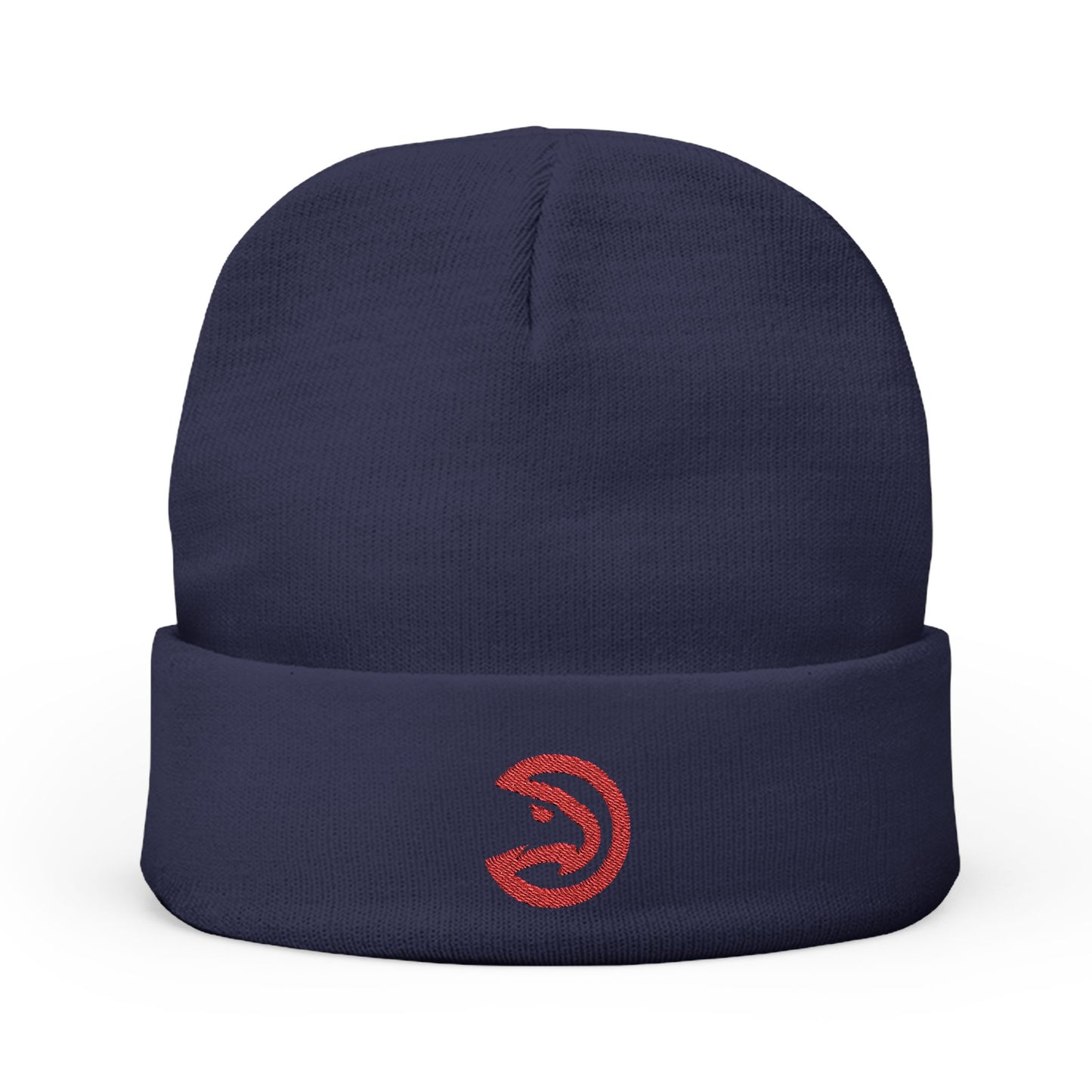 Embroidered Atlanta Hawks Pacman Knit Beanie