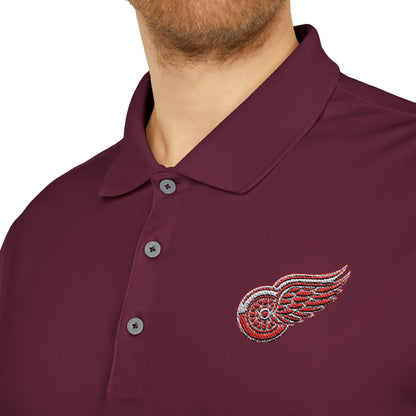 Detroit Red Wings Adidas Performance Polo