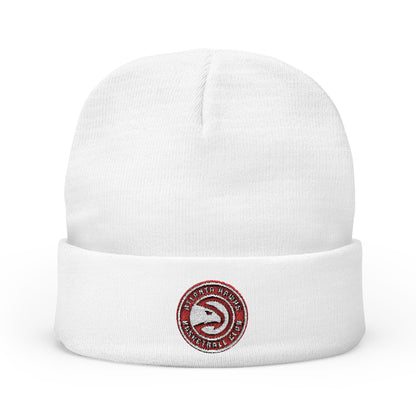 Embroidered Atlanta Hawks Knit Beanie