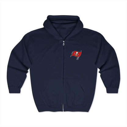 Tampa Bay Buccaneers Zip-Up Hoodie