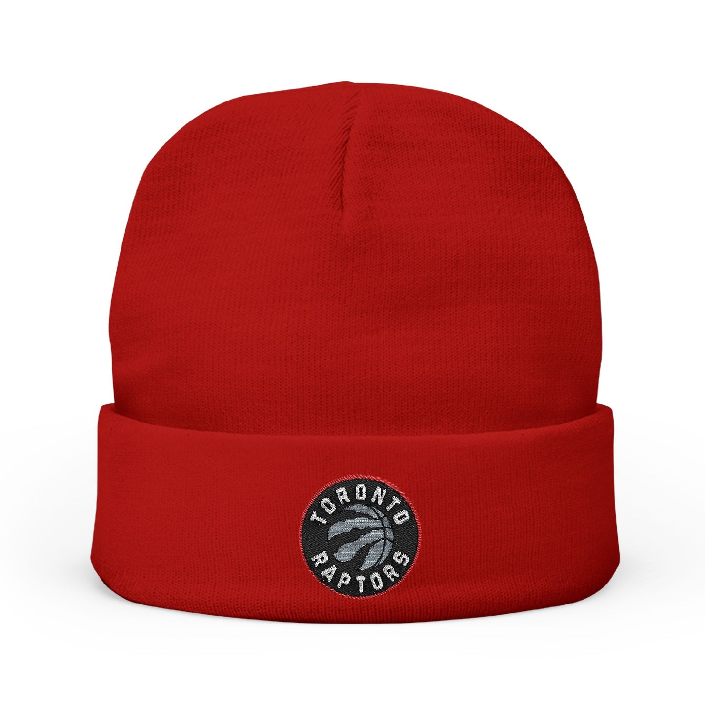 Embroidered Toronto Raptors Knit Beanie