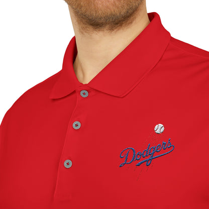 Los Angeles Dodgers Adidas Performance Polo