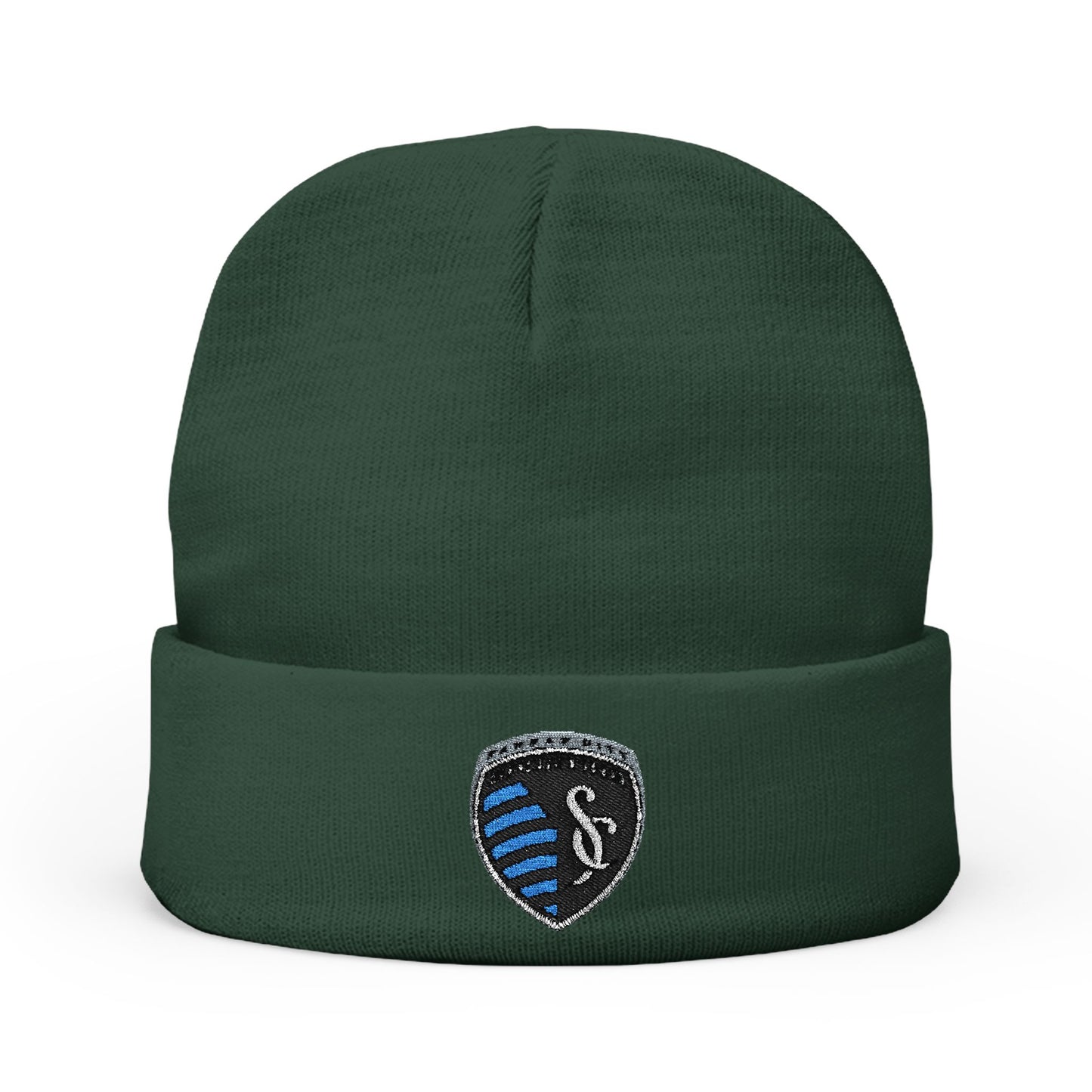 Embroidered Sporting Kansas Knit Beanie