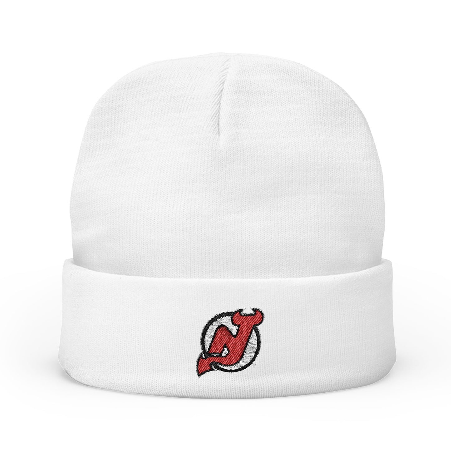 Embroidered New Jersey Devils Knit Beanie