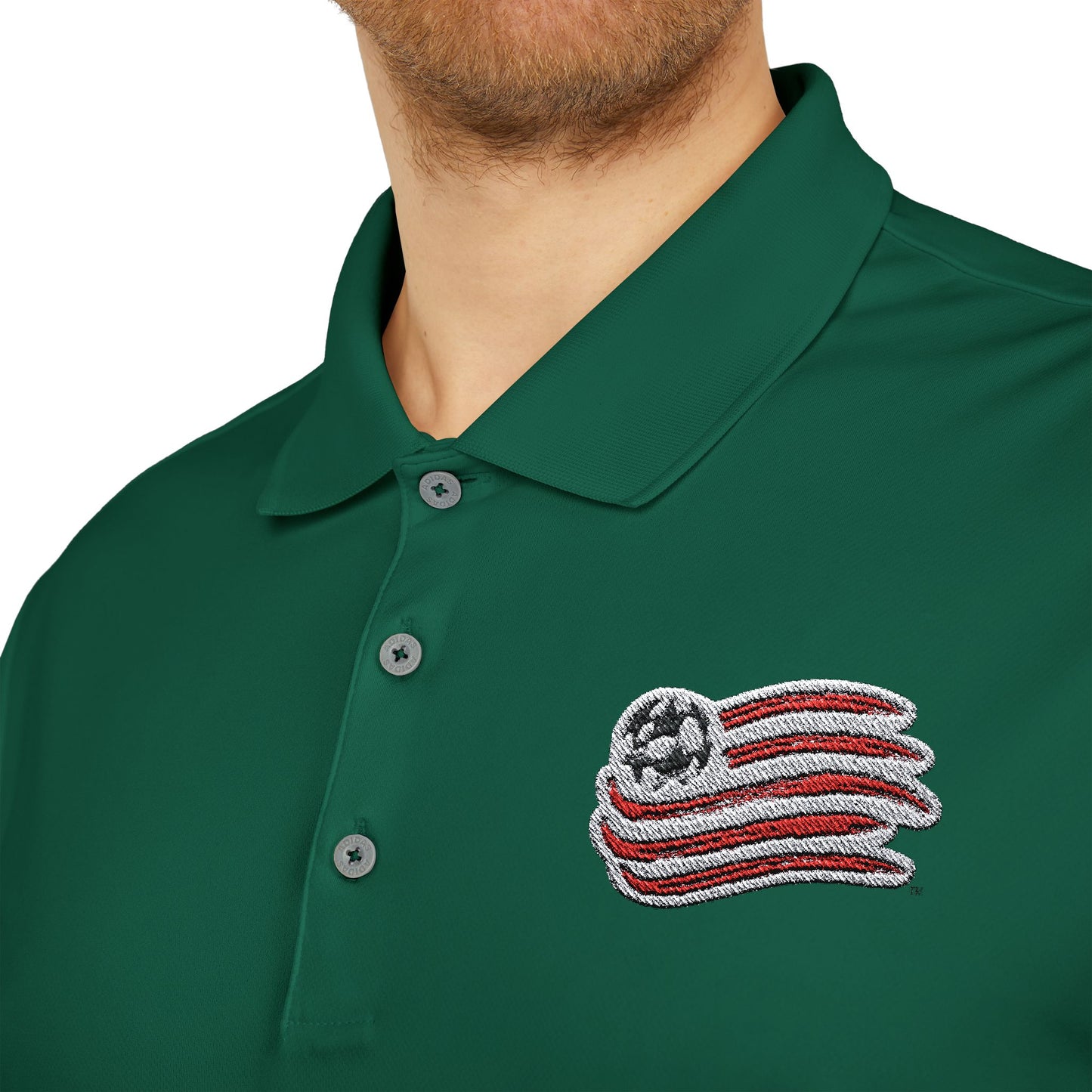 New England Revolution Adidas Performance Polo