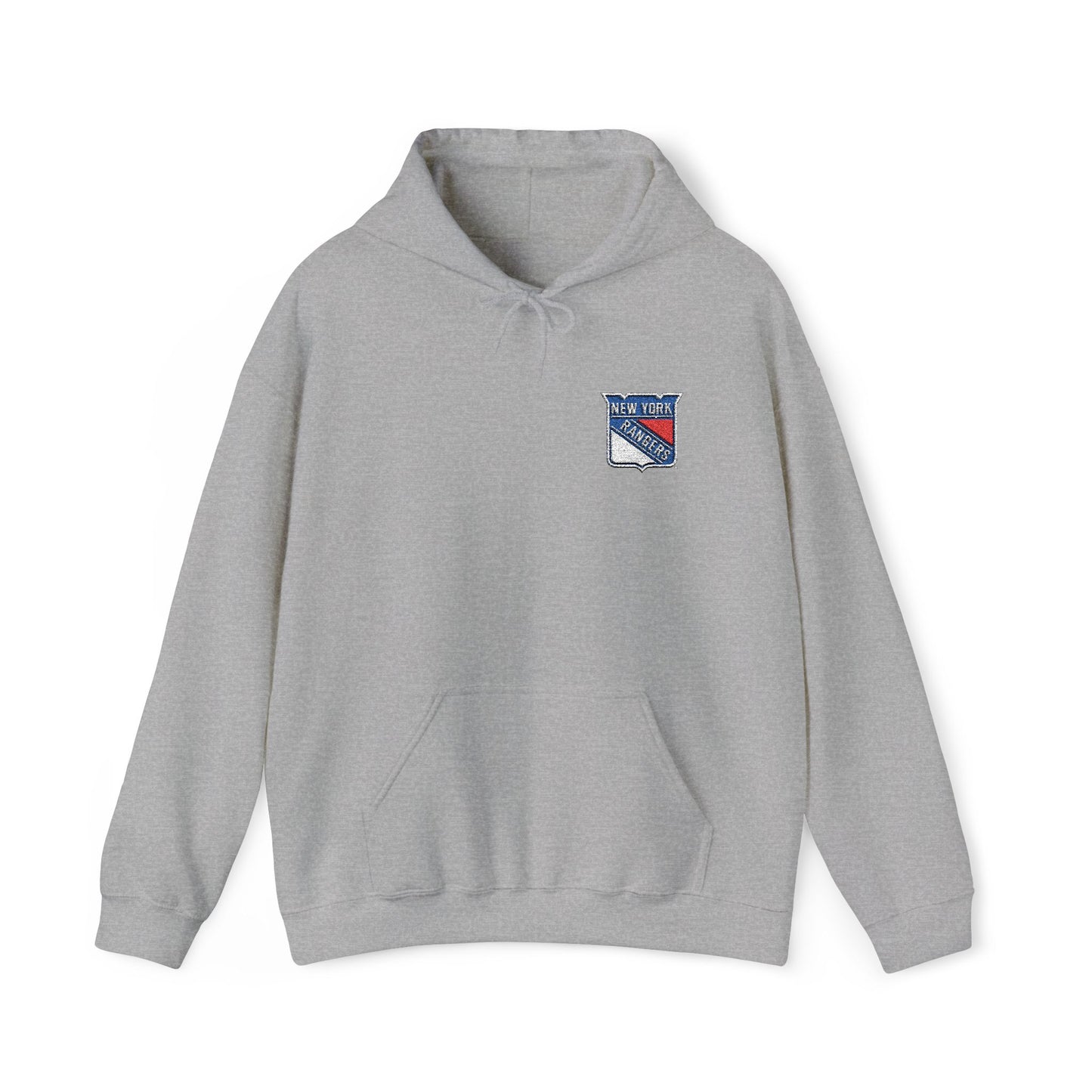 New York Rangers Embroidered Hoodie