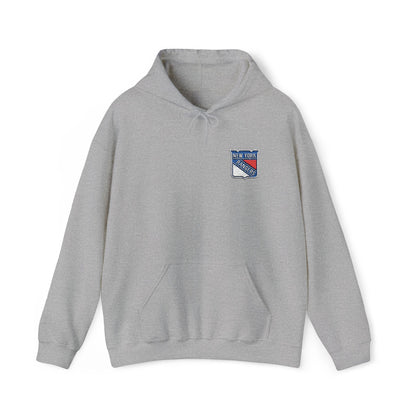 New York Rangers Embroidered Hoodie