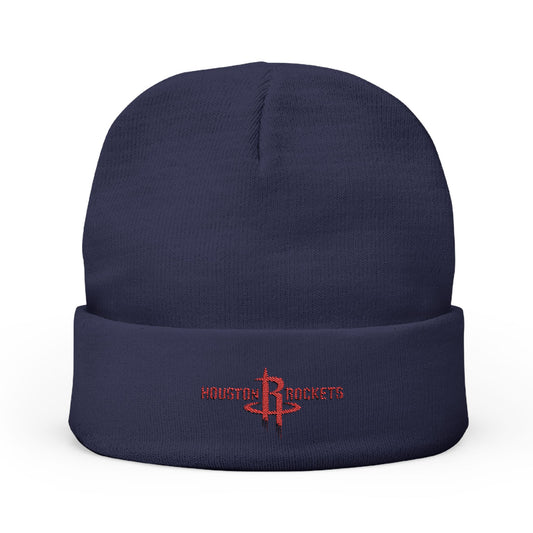 Embroidered Houston Rockets Knit Beanie