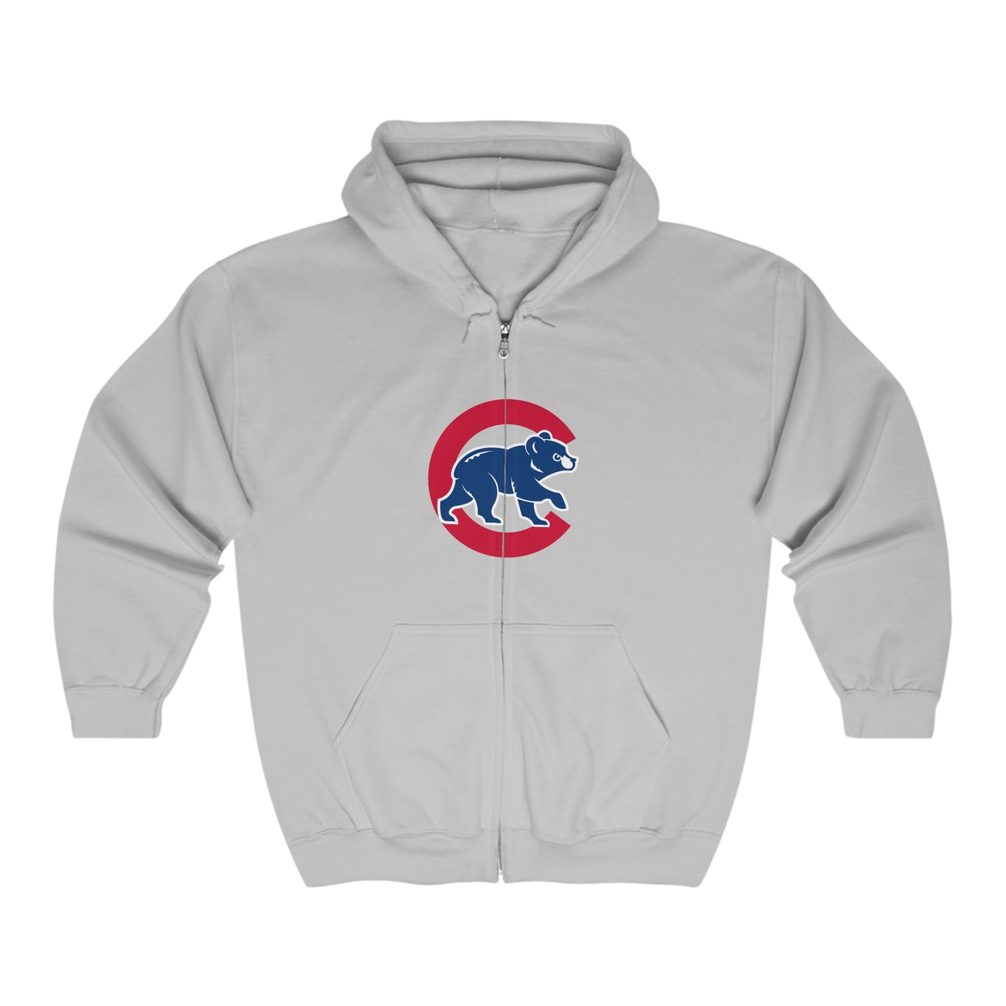 Chicago Cubs Bear Zip-Up Hoodie