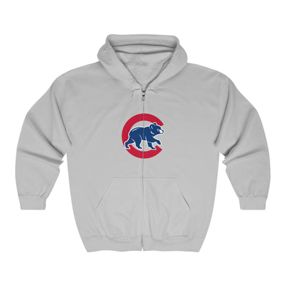 Chicago Cubs Bear Zip-Up Hoodie