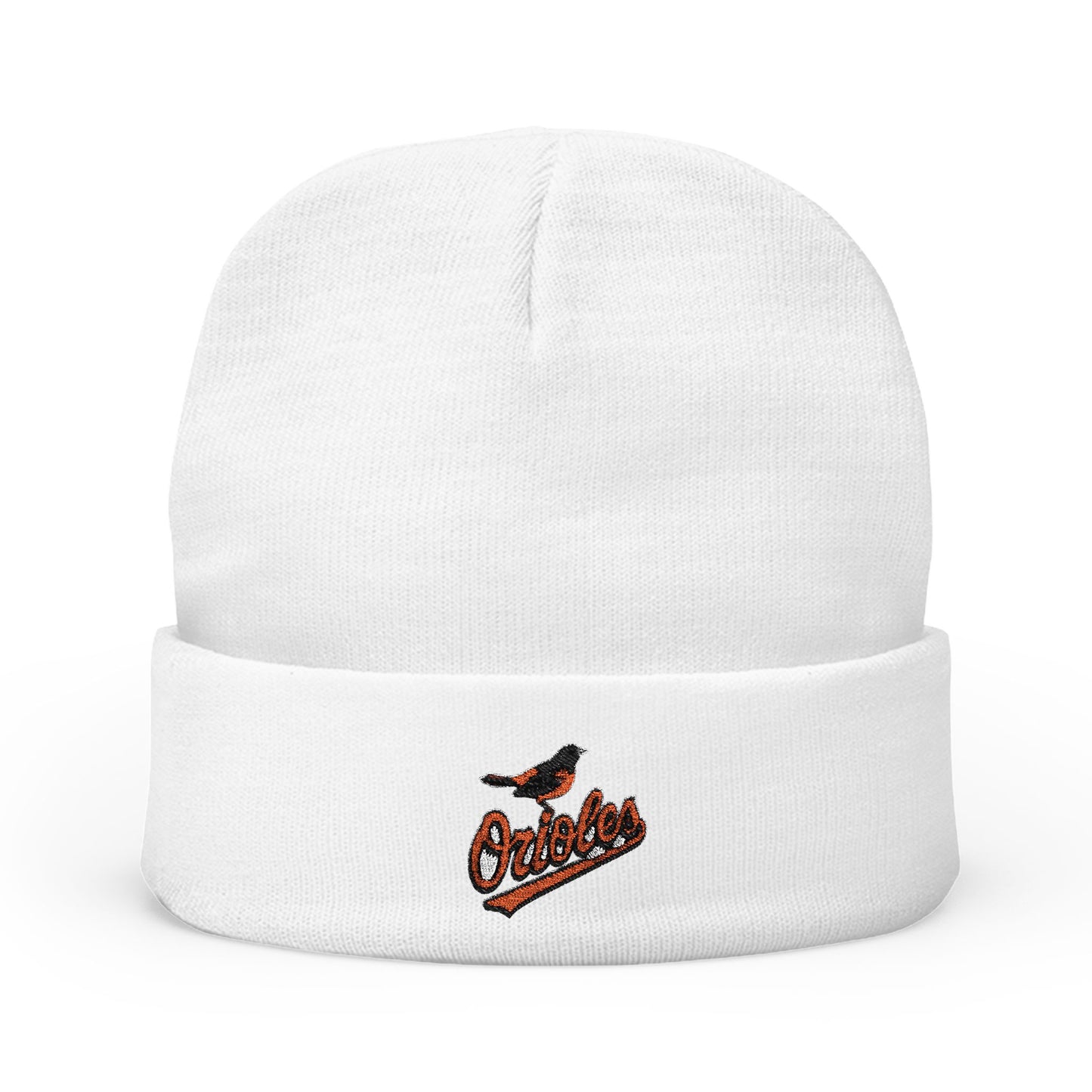 Embroidered Baltimore Orioles Knit Beanie