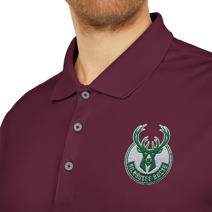 Milwaukee Bucks Adidas Performance Polo