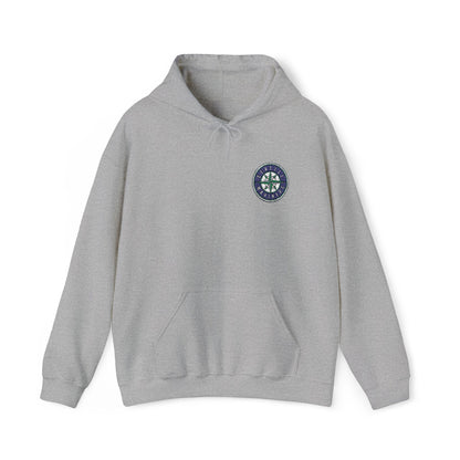 Seattle Mariners Embroidered Hoodie