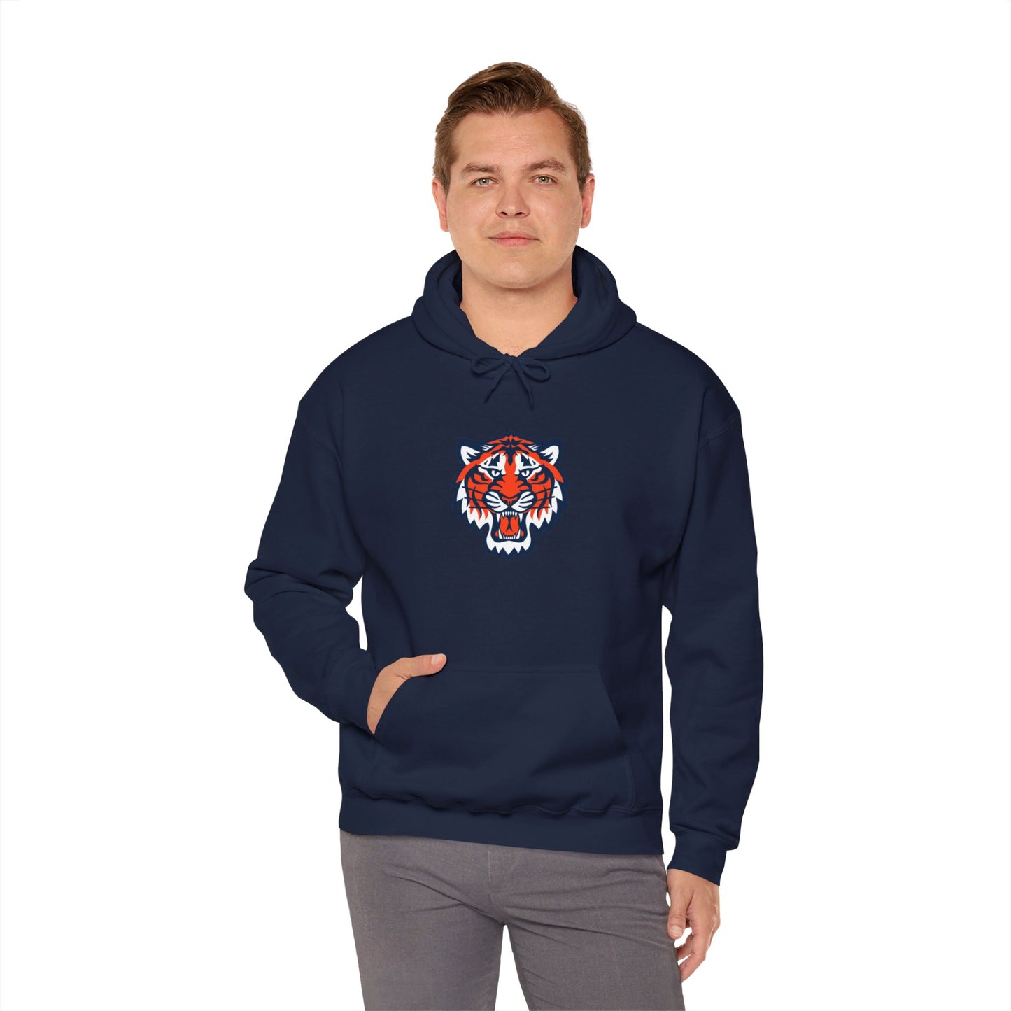 Detroit Tigers Tiger Pullover Hoodie