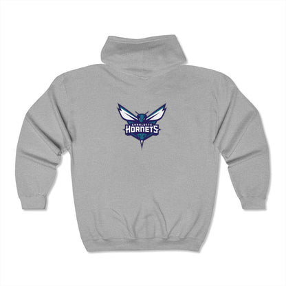 Charlotte Hornets Zip-Up Hoodie