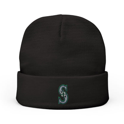 Embroidered Seattle Mariners S Knit Beanie