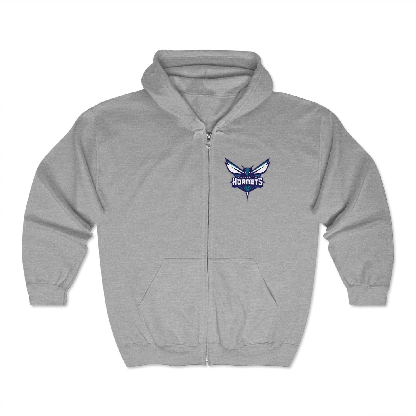 Charlotte Hornets Zip-Up Hoodie