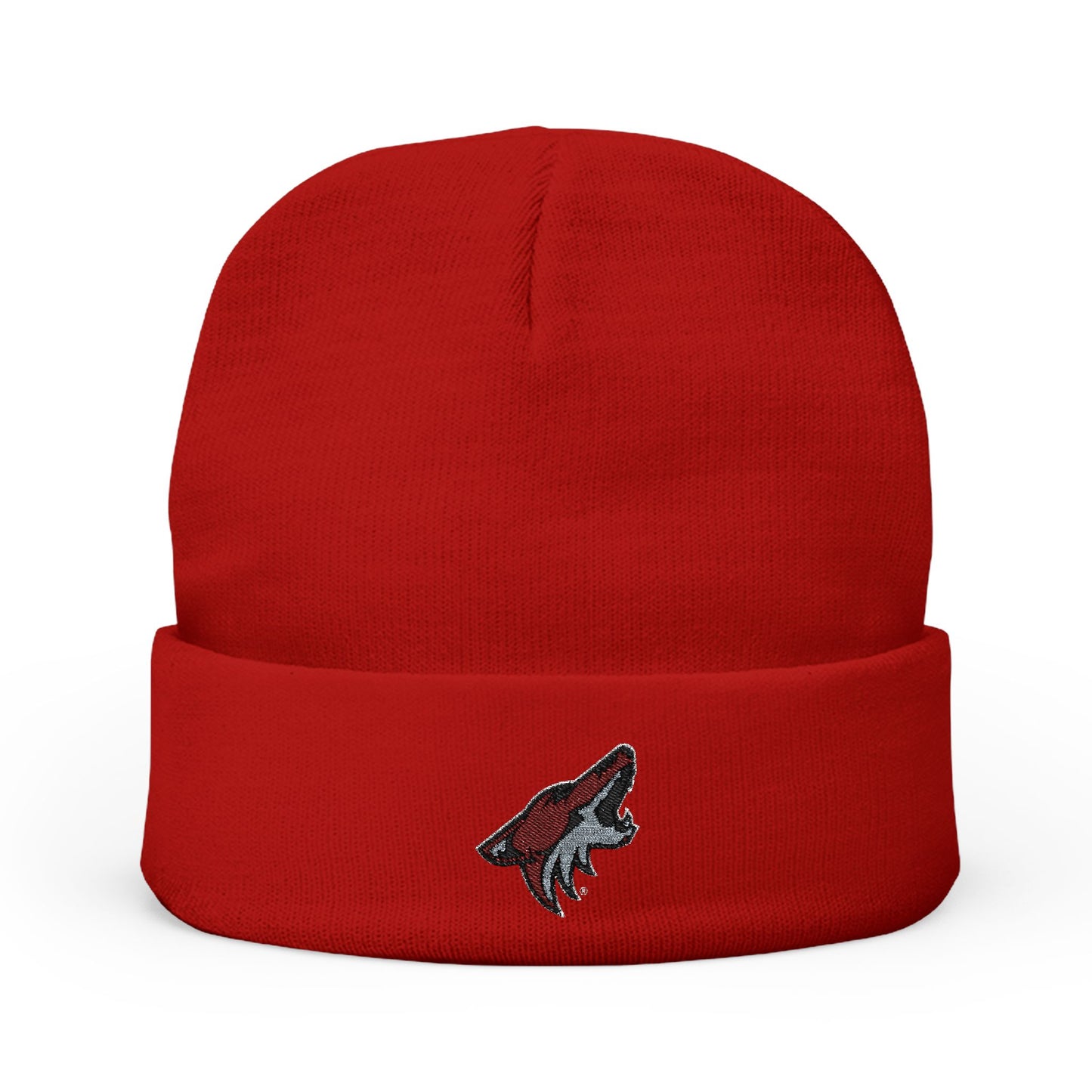 Embroidered Arizona Coyotes Knit Beanie