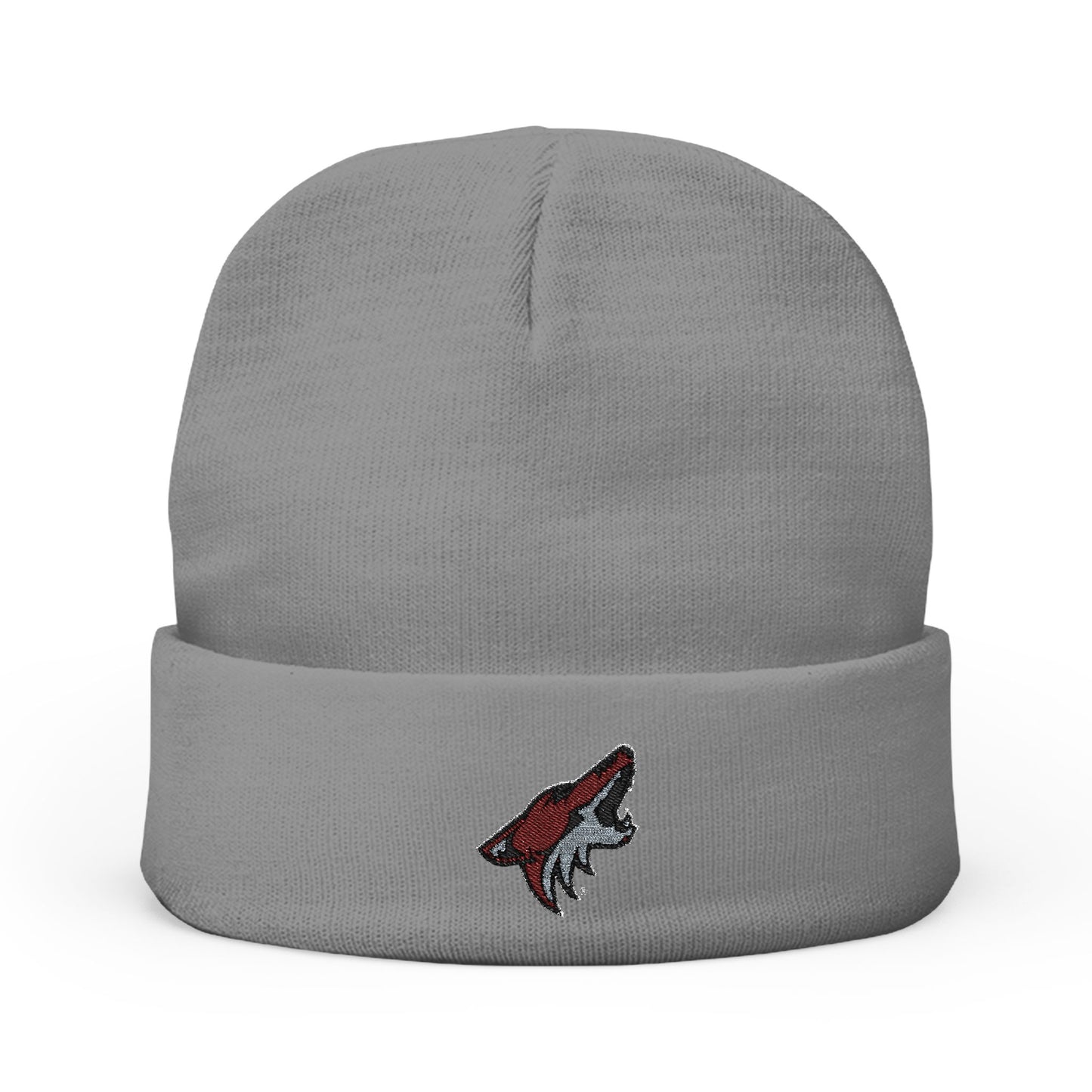 Embroidered Arizona Coyotes Knit Beanie