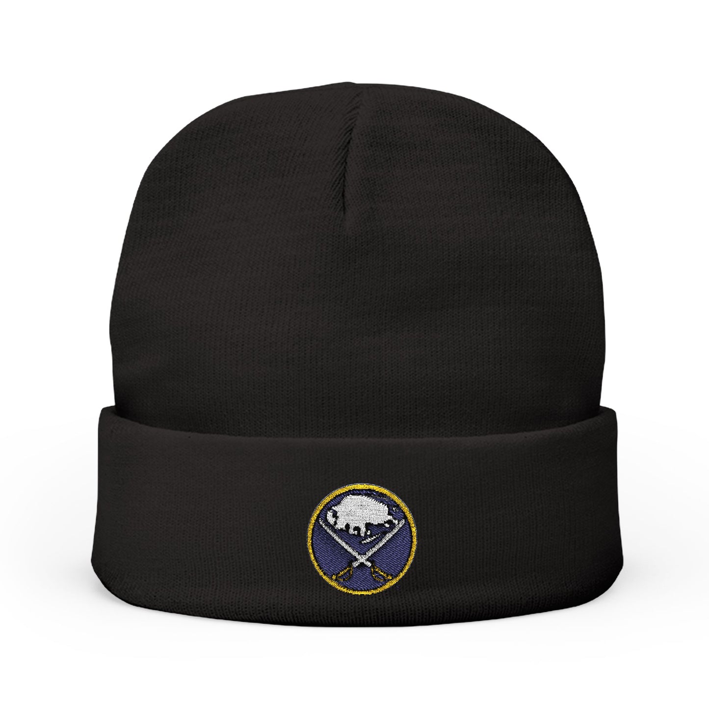 Embroidered Buffalo Sabres Knit Beanie