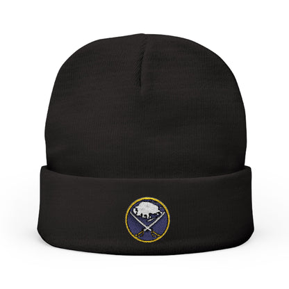 Embroidered Buffalo Sabres Knit Beanie