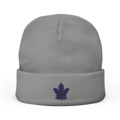 Embroidered Toronto Maple Leafs Knit Beanie