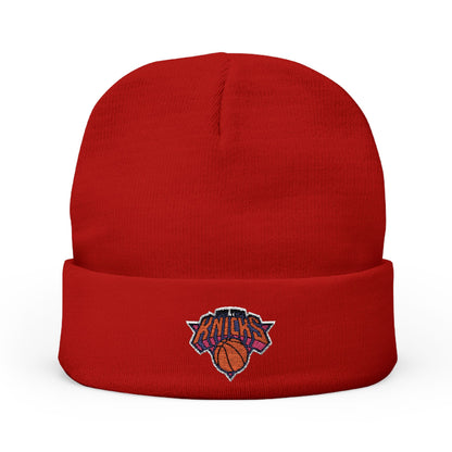 Embroidered New York Knicks Knit Beanie