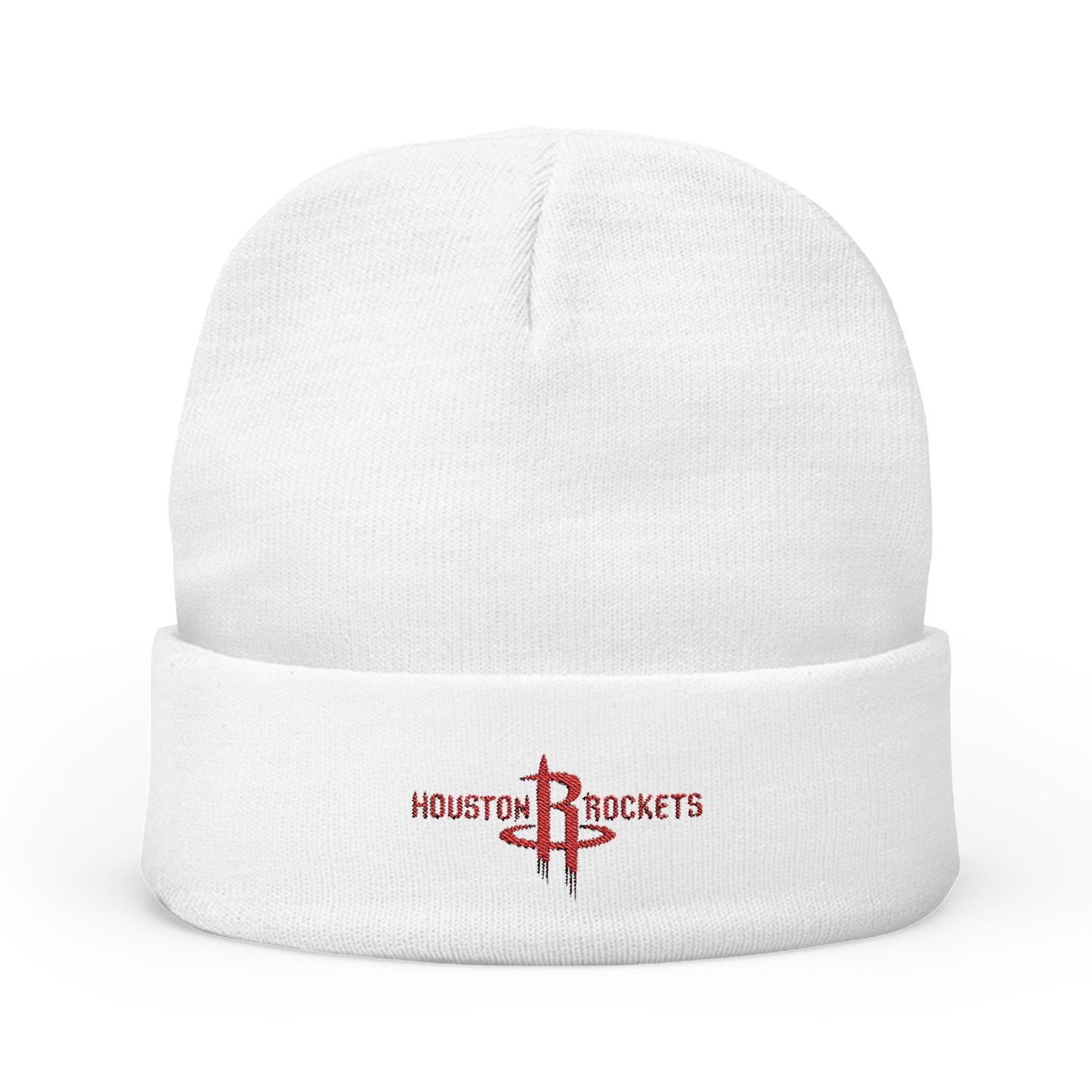 Embroidered Houston Rockets Knit Beanie