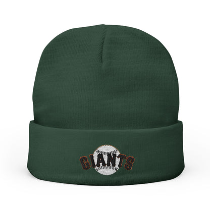 Embroidered San Francisco Giants Knit Beanie