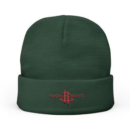 Embroidered Houston Rockets Knit Beanie