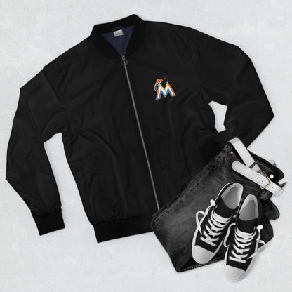 Miami Marlins Men's Bomber Jacket