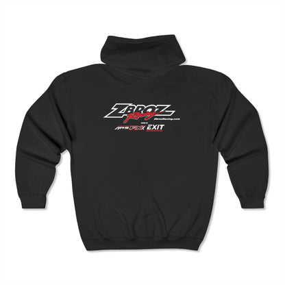 ZBROZ Racing Zip-Up Hoodie