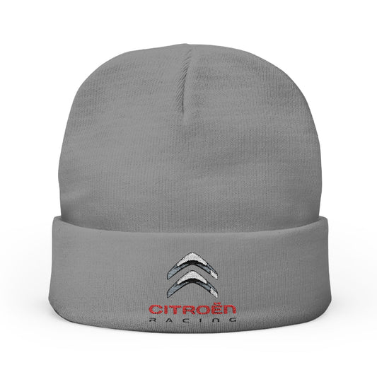 Embroidered Citroen Racing Knit Beanie