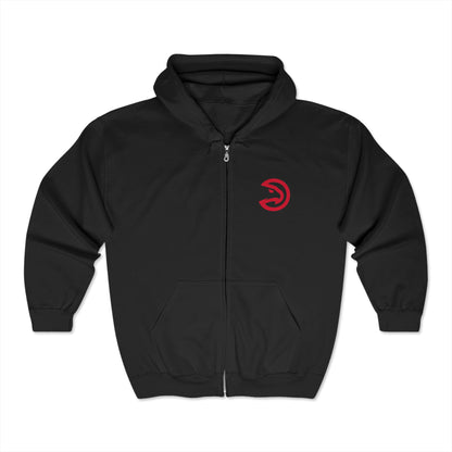 Atlanta Hawks Pacman Zip-Up Hoodie