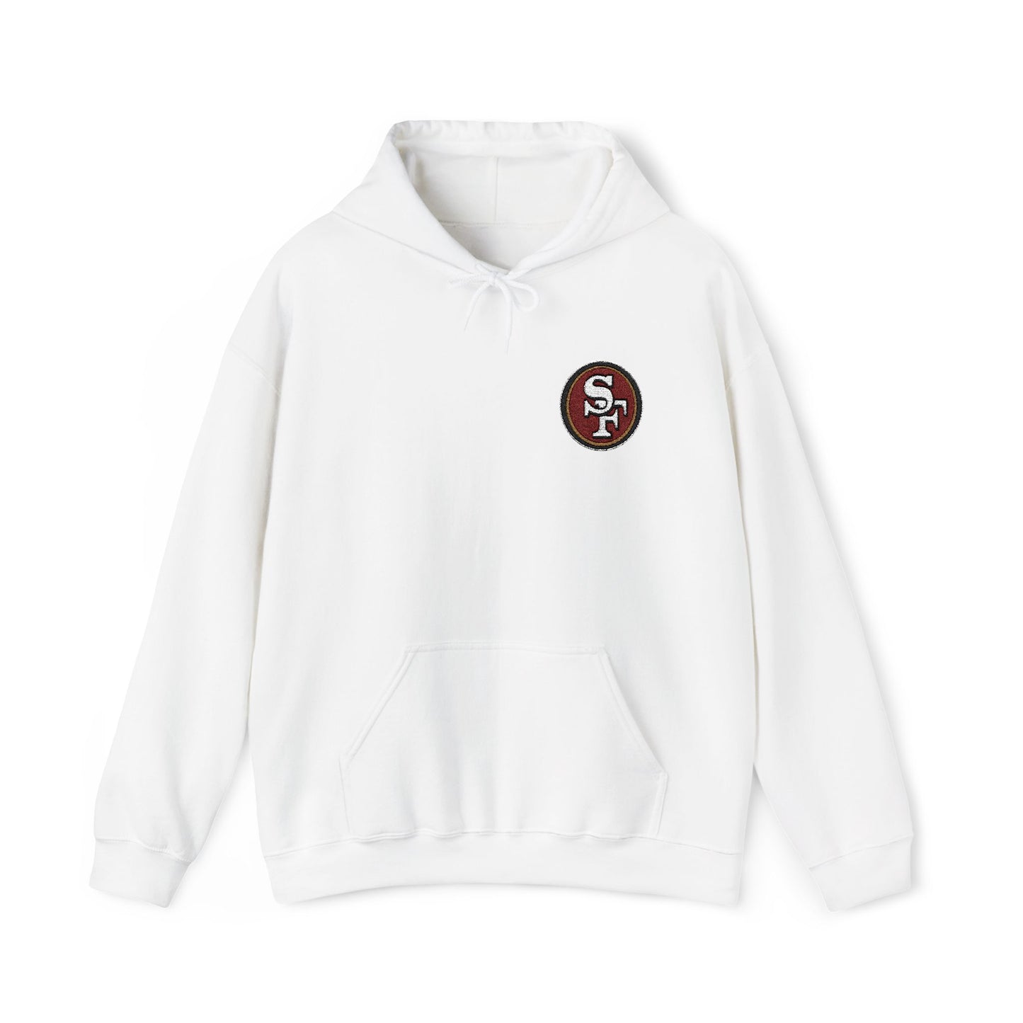 San Francisco 49ers Embroidered Hoodie