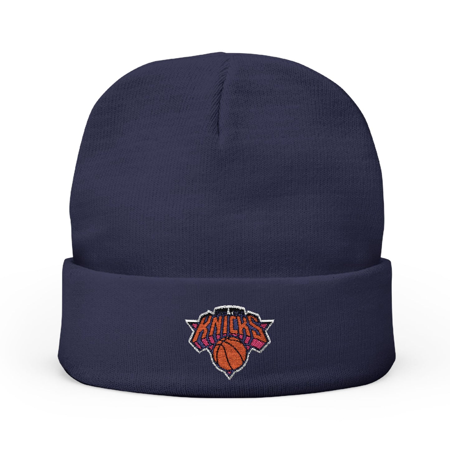 Embroidered New York Knicks Knit Beanie