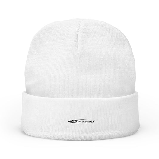 Embroidered Kawasaki Team Racing Knit Beanie