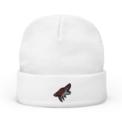 Embroidered Arizona Coyotes Knit Beanie