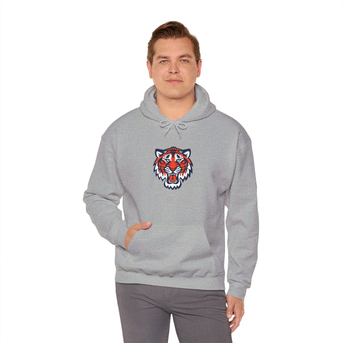 Detroit Tigers Tiger Pullover Hoodie