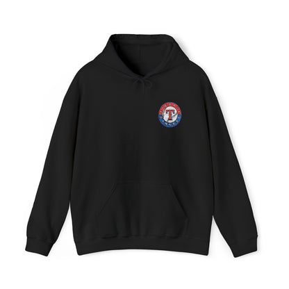 Texas Rangers Embroidered Hoodie