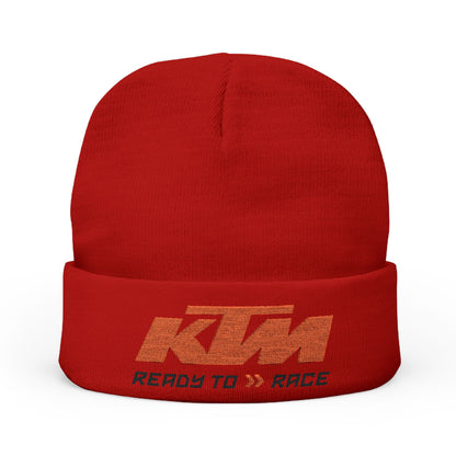 Embroidered KTM Racing Knit Beanie