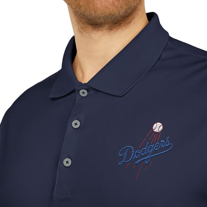 Los Angeles Dodgers Adidas Performance Polo