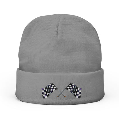 Embroidered Formula 1 Racing Flags Knit Beanie