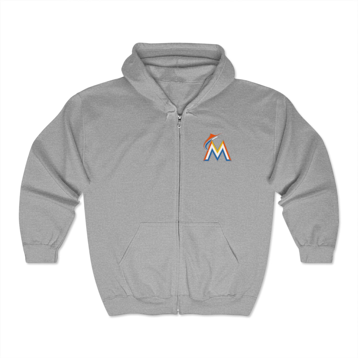 Miami Marlins Zip-Up Hoodie