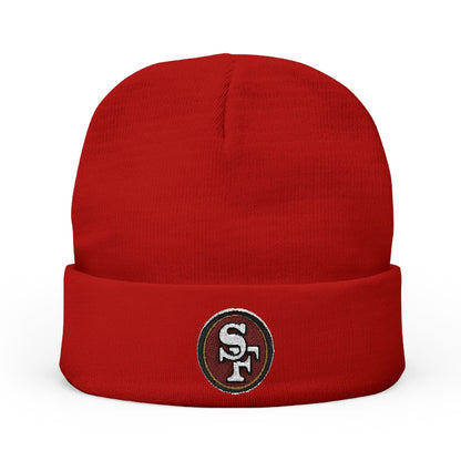 Embroidered San Francisco 49ers Knit Beanie