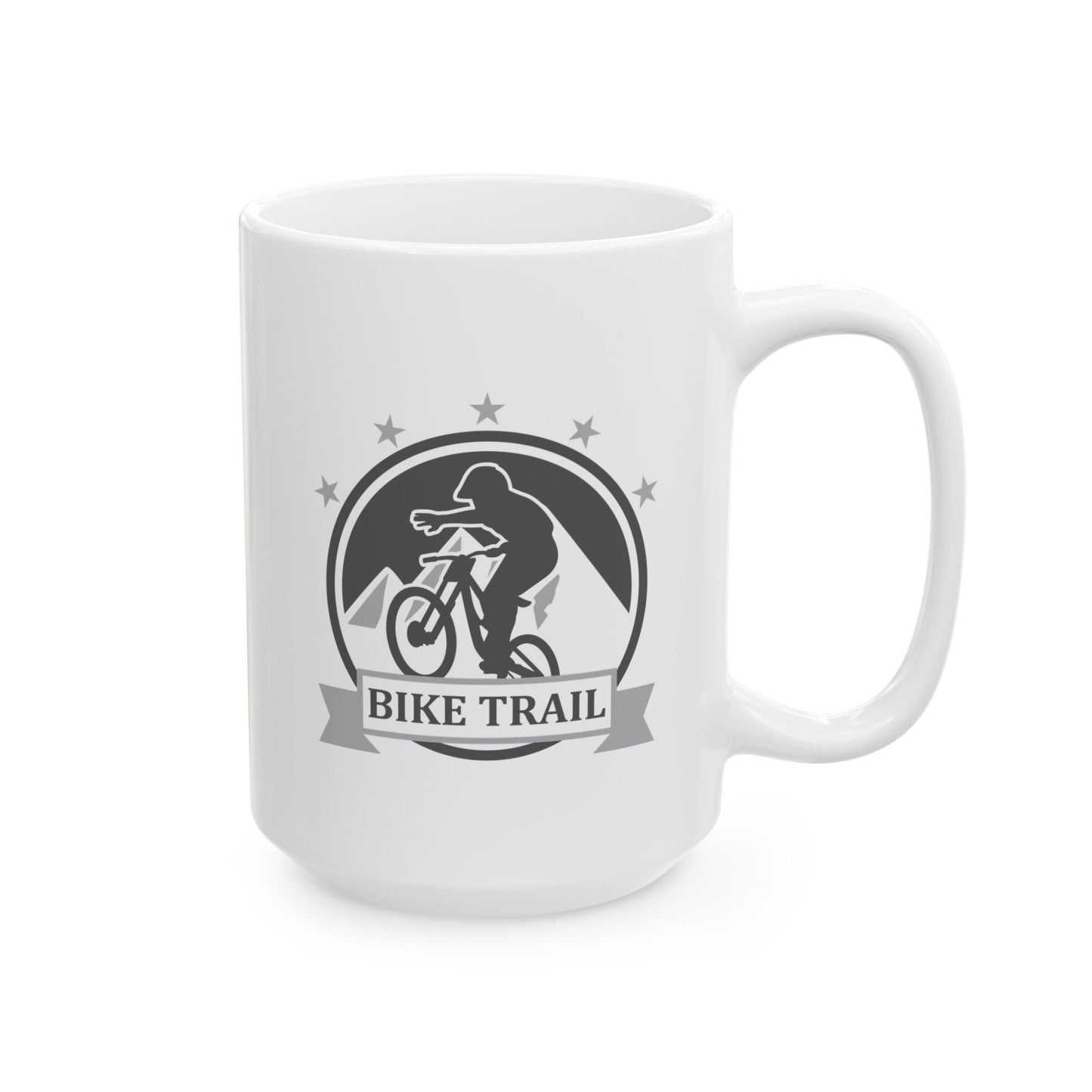 Bike Trail Ceramic Mug