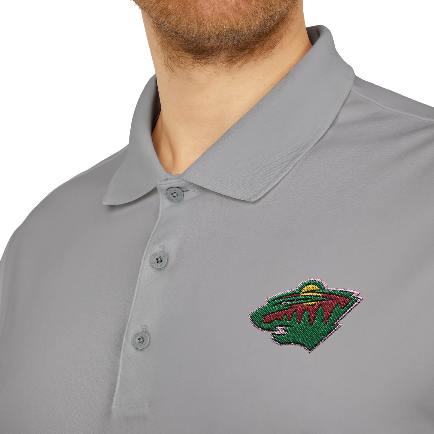 Minnesota Wild Adidas Performance Polo