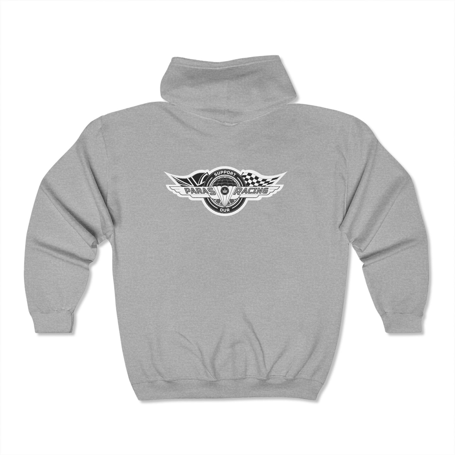 Paras Racing Zip-Up Hoodie